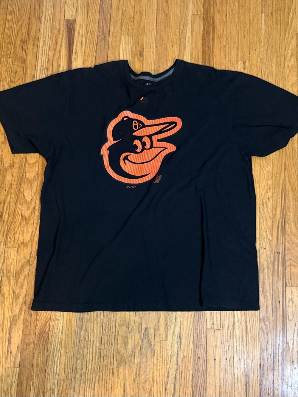 Baltimore Orioles Majestic Black Graphic Tee